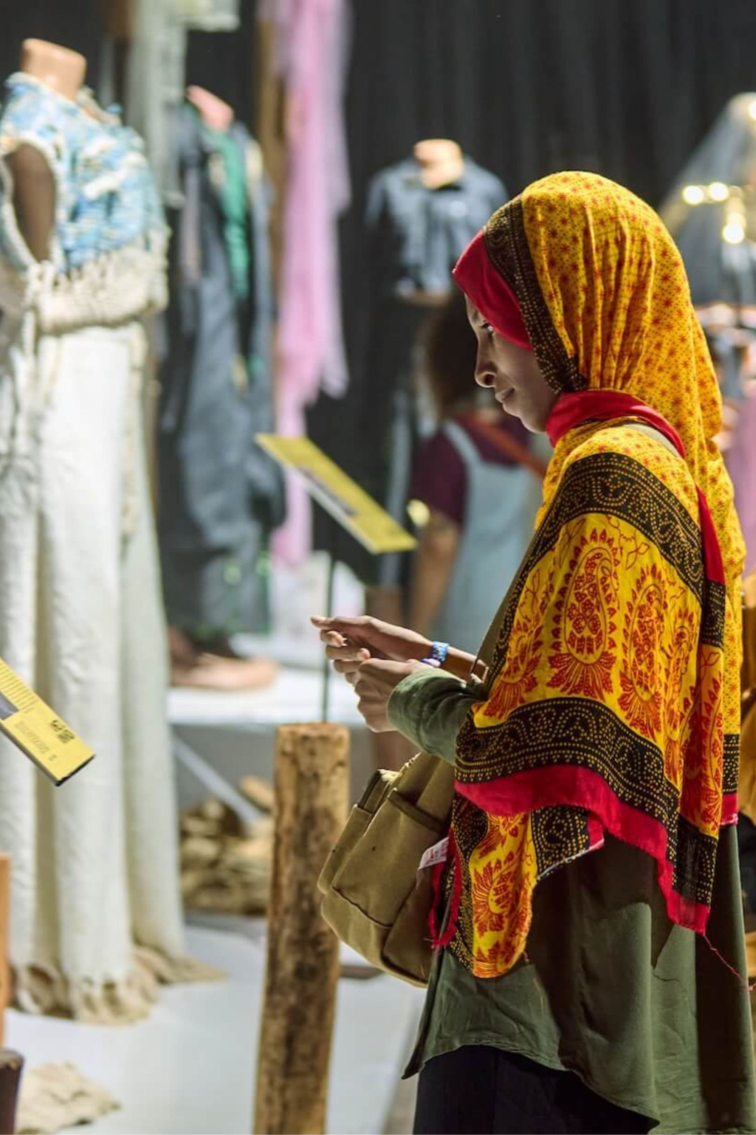 Through workshops, training, mentorship, and public engagements, we equip the next generation of designers and communities with the skills and insights to lead in ethical and regenerative fashion.
